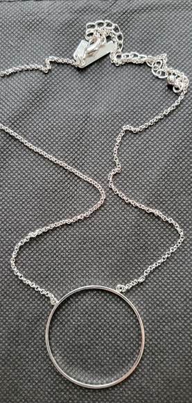 LELE SADOUGHI SILVER CIRCLE NECKLACE - Picture 8 of 10